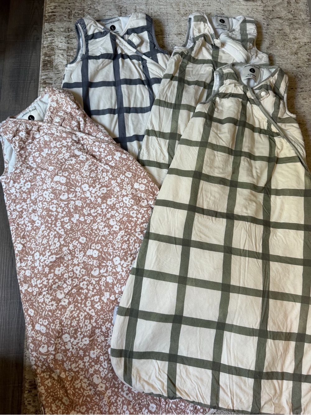 Freshly Picked Sleep Sack set of 4 - size large/12-18 months